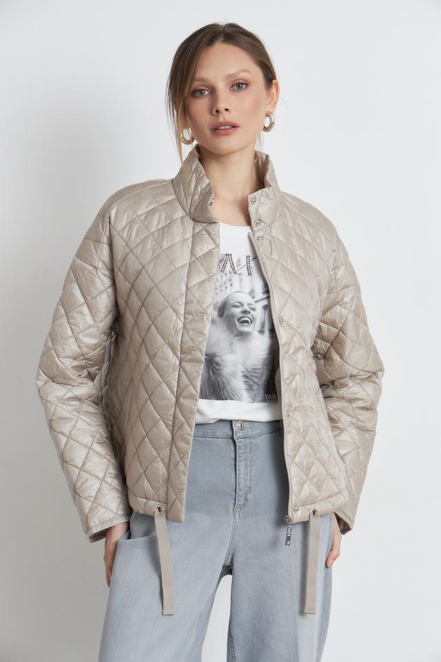 Куртка Monari стеганая бежевая