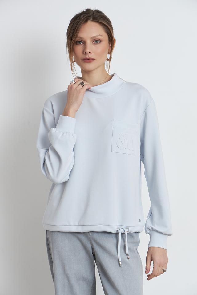 Пуловер Monari светло-голубой