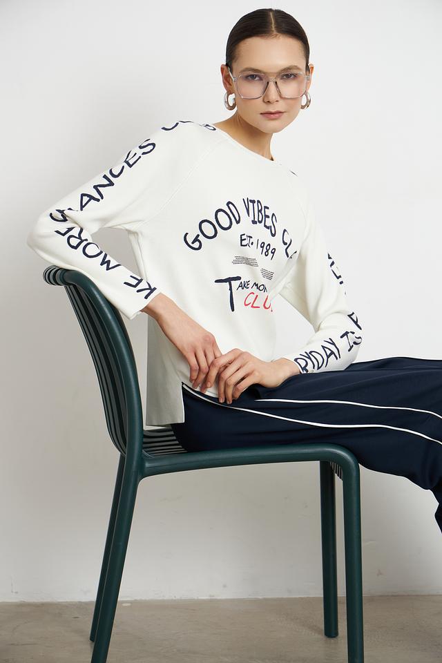 Пуловер Rabe collection с принтом