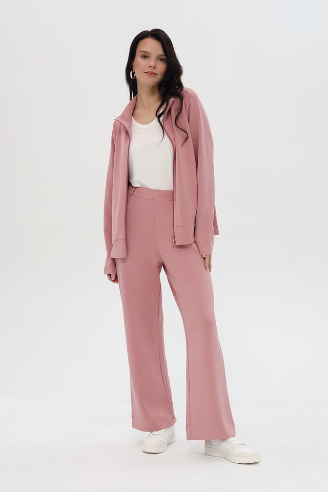 Брюки трикотажные Pezzo пудровые