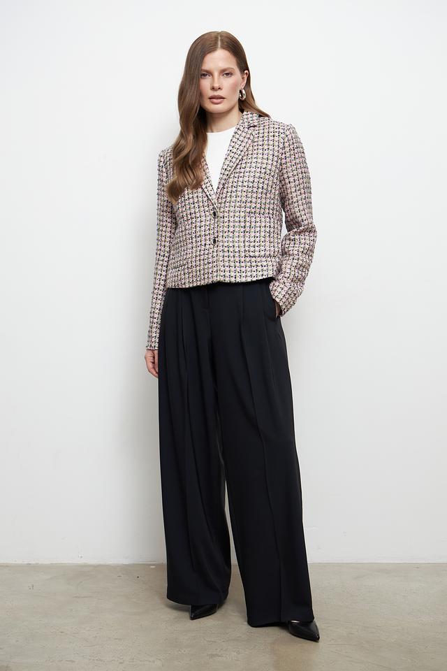 Брюки палаццо Cambio чёрные