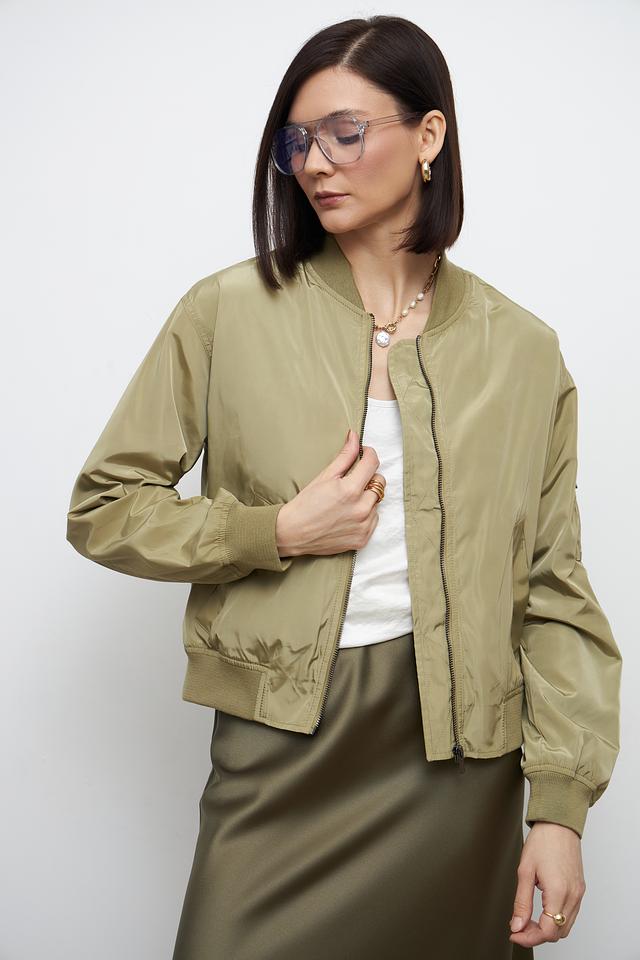 Куртка-бомбер Bugatti оливковая
