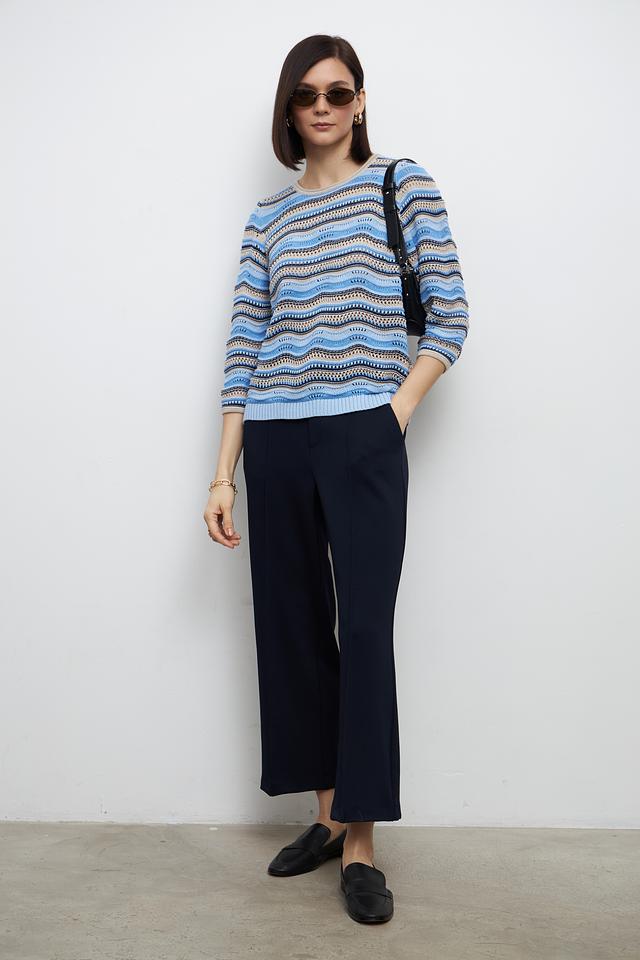 Брюки классические Oui тёмно-синие