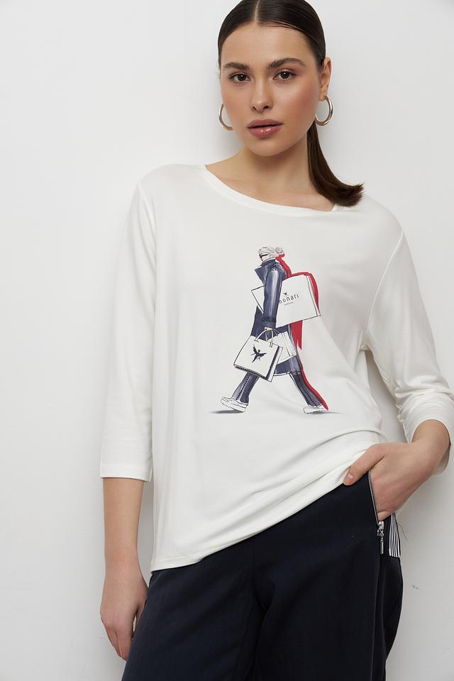 Футболка Monari с принтом