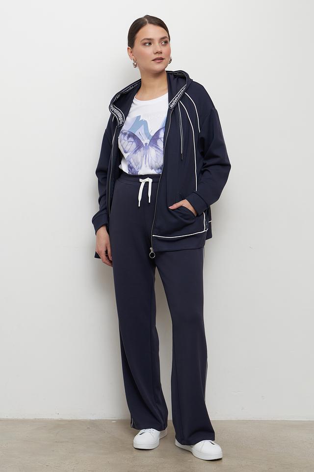 Брюки Lebek спортивные темно-синие