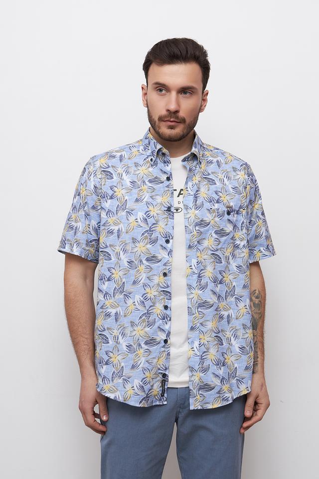 Рубашка Casa Moda с цветочным принтом