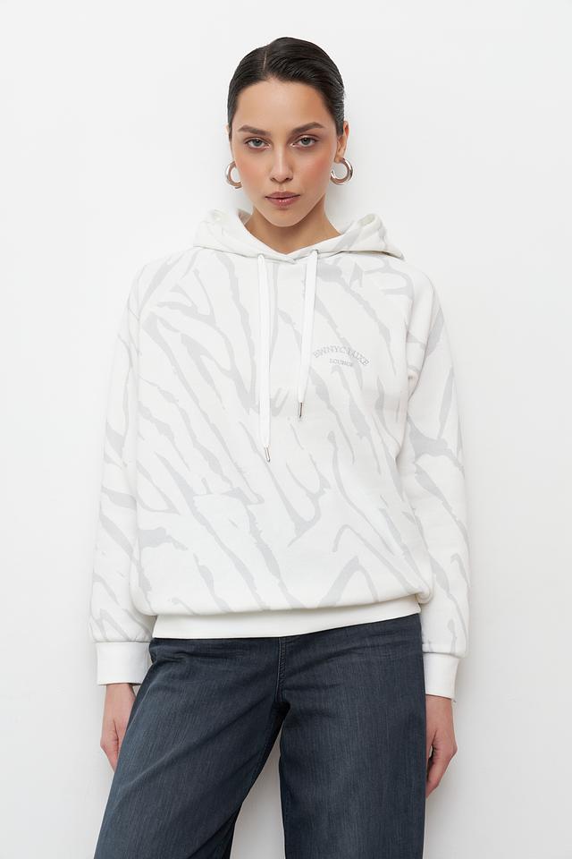 Пуловер Broadway с принтом зебра