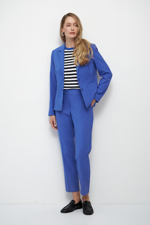 Брюки Betty Barclay синие прямые
