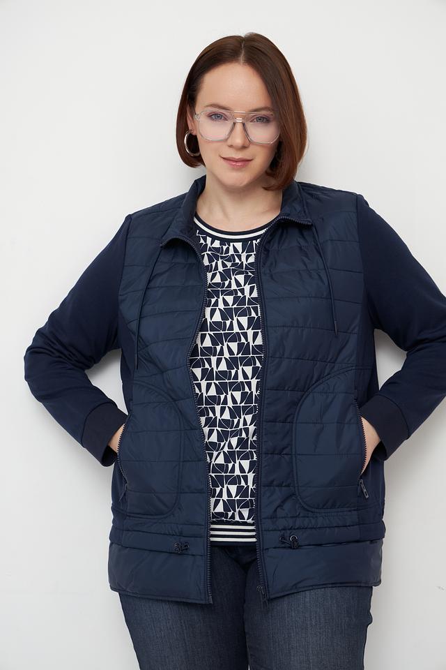 Куртка Olsen стеганая синяя