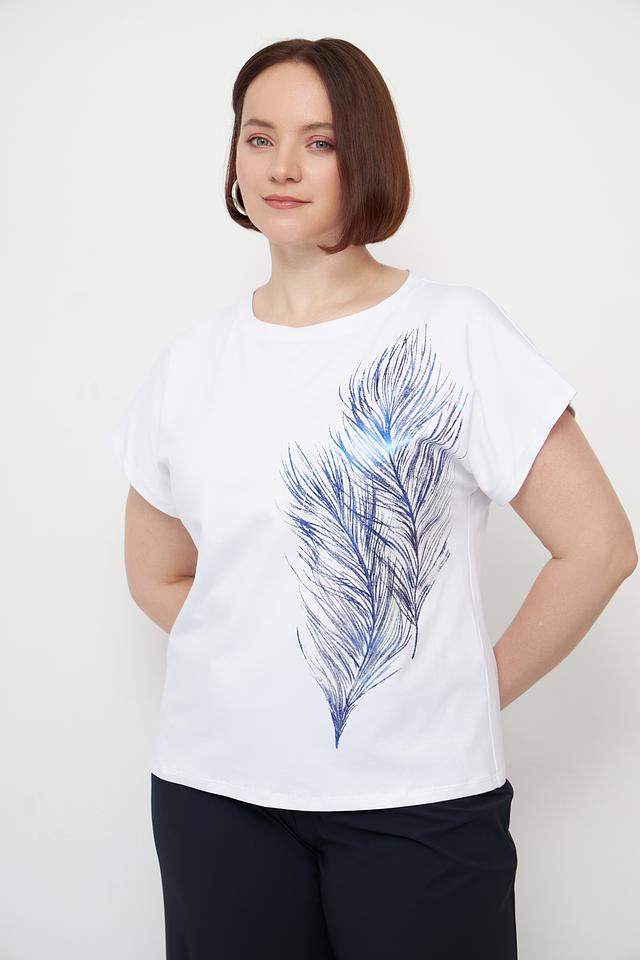 Футболка Ten ways to be с принтом