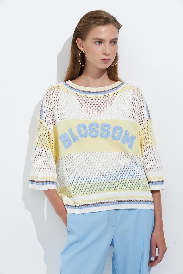 Пуловер Lecomte с вышивкой Blossom