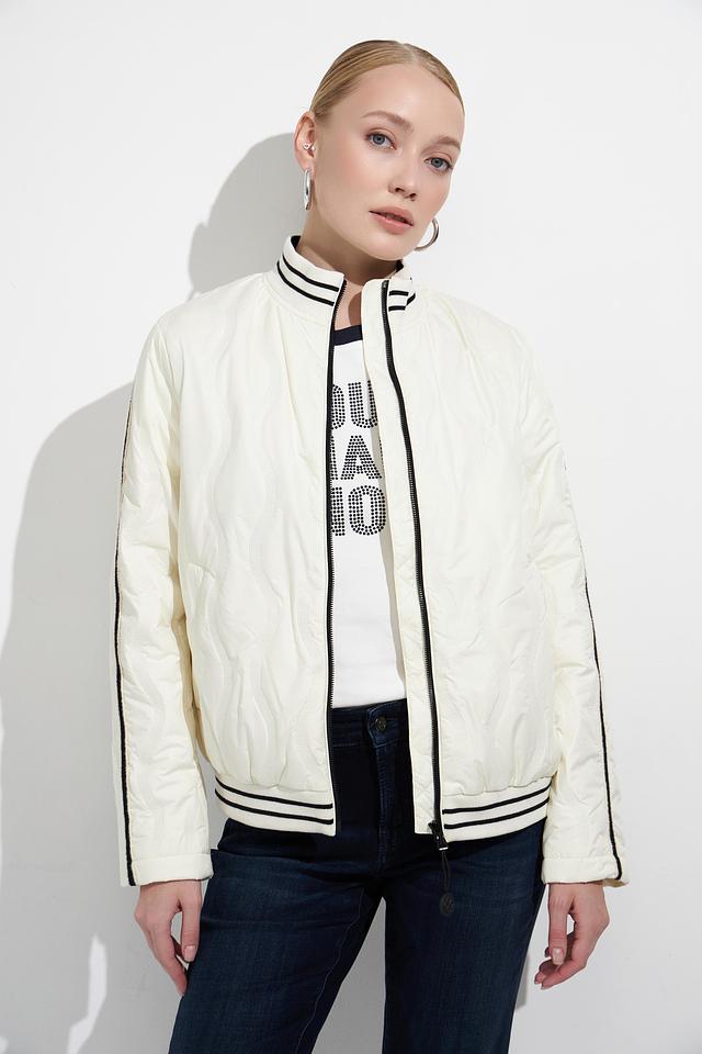 Куртка District стеганая белая