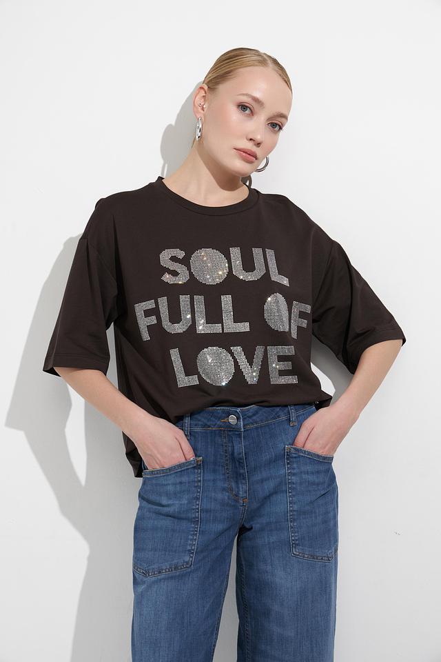 Футболка Monari с пайетками 'Soul Full of Love'