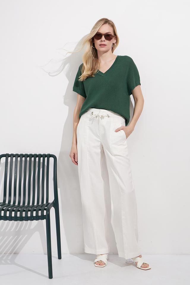 Брюки палаццо Monari белые