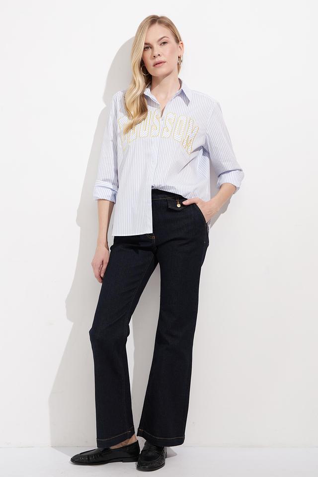 Джинсы Olsen с высокой посадкой