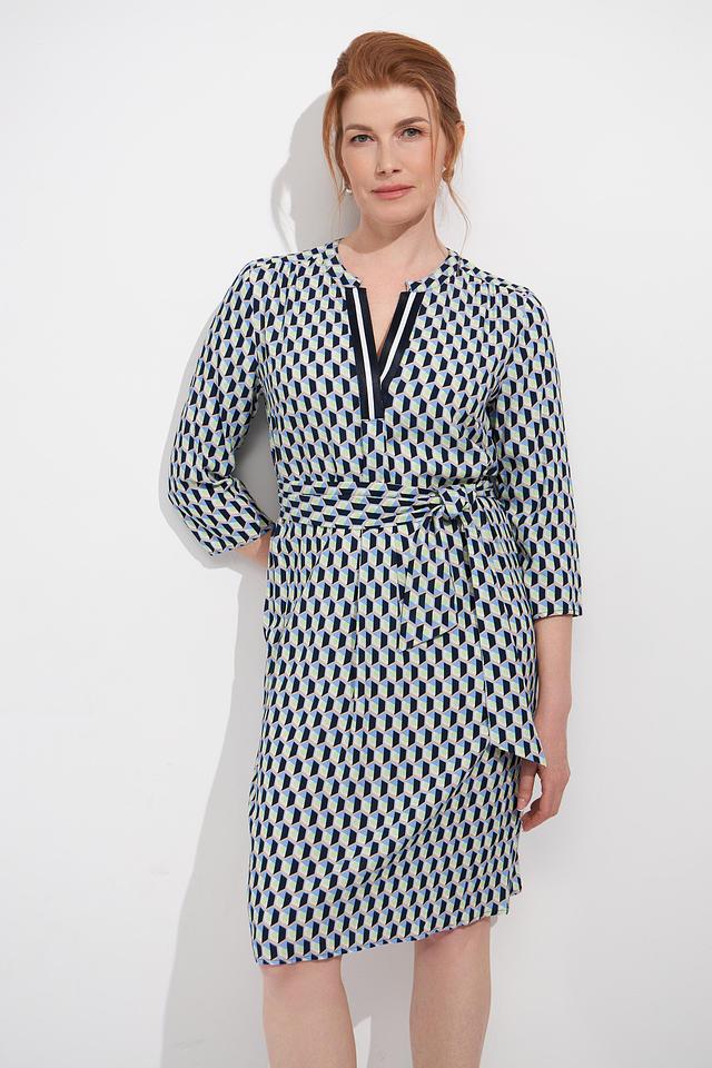 Платье Betty Barclay с принтом голубой