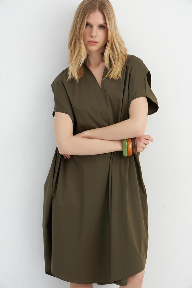 Платье Catnoir оверсайз хаки