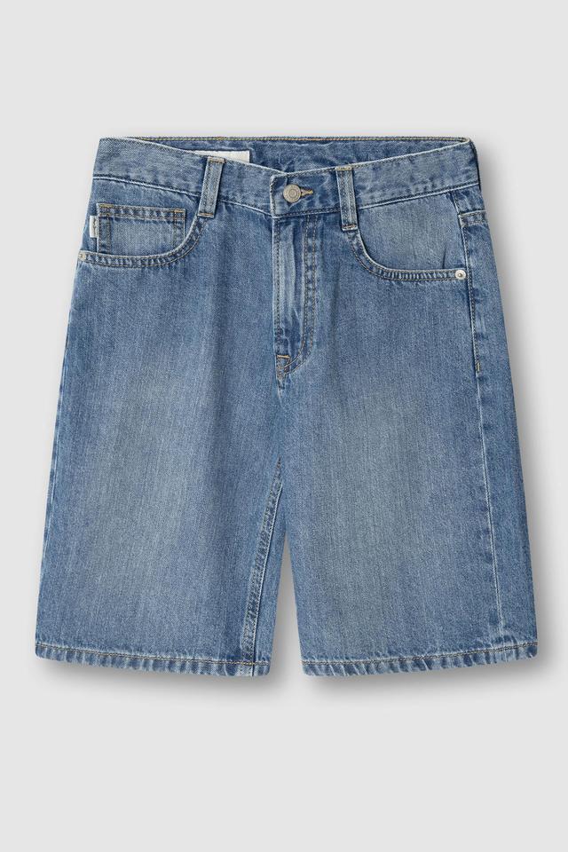 Голубые джинсовые шорты Pepe Jeans London