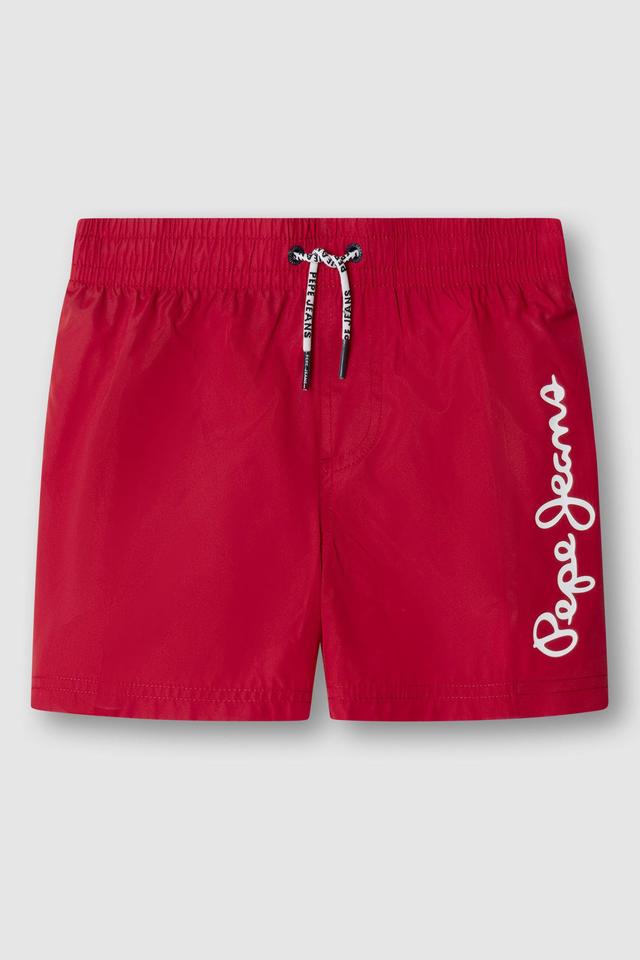 Красные плавки-шорты Pepe Jeans London