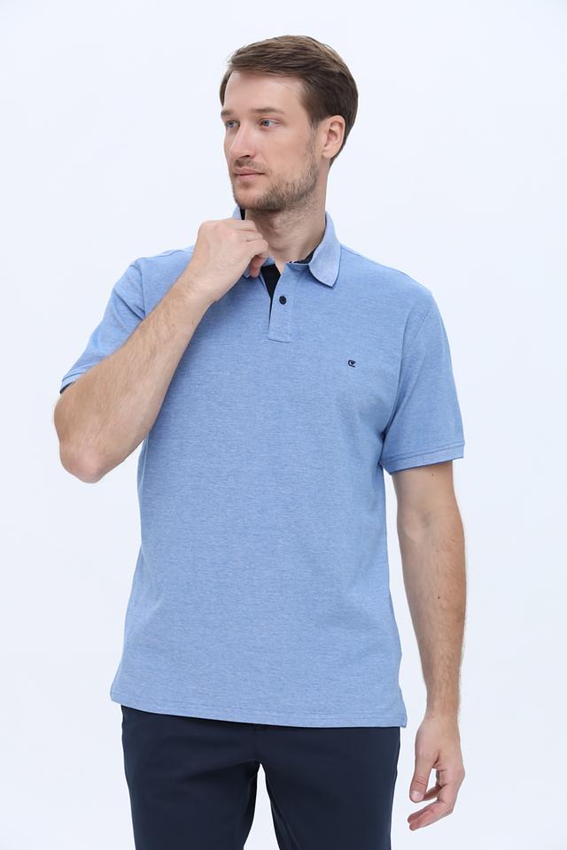 Поло Casa Moda голубое