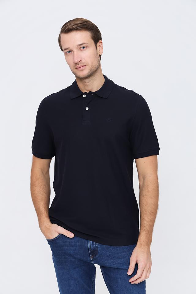 Поло Bugatti мужское тёмно-синее