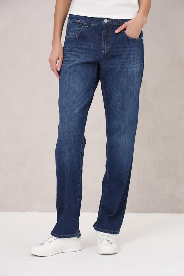 Джинсы Angels прямого кроя синие