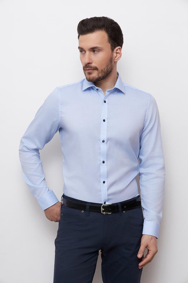 Рубашка Venti men голубая