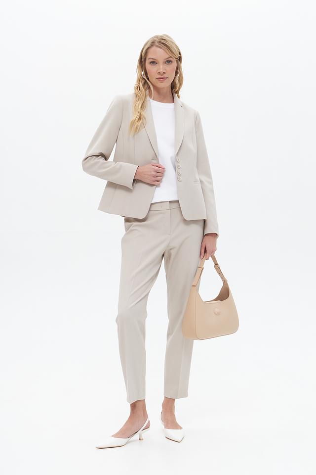 Брюки классические Bianca бежевые