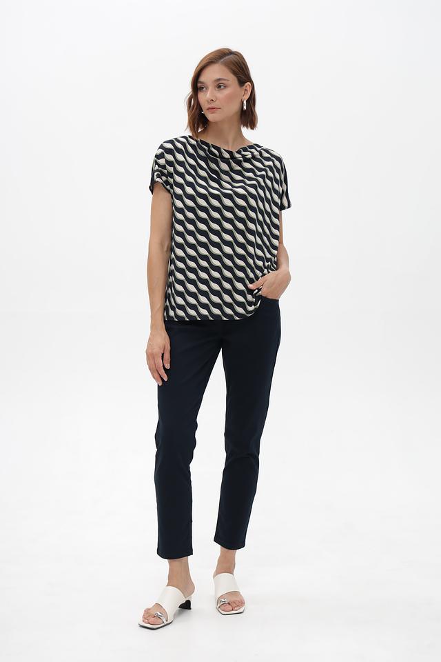 Брюки классические Betty Barclay тёмно-синие